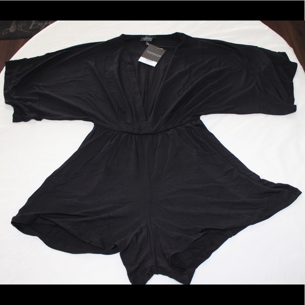Topshop Shorts/Romper Black size 2